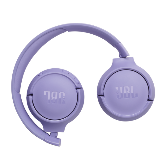 JBL Tune 520BT - Purple - Wireless on-ear headphones - Detailshot 1